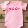 Xoxo Pink Hearts - Baby