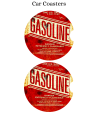 Vintage Gas Can - Car Coaster