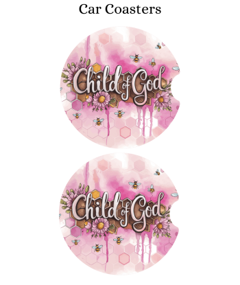 Child Of God - Car Coaster