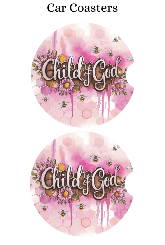 Child Of God - Car Coaster