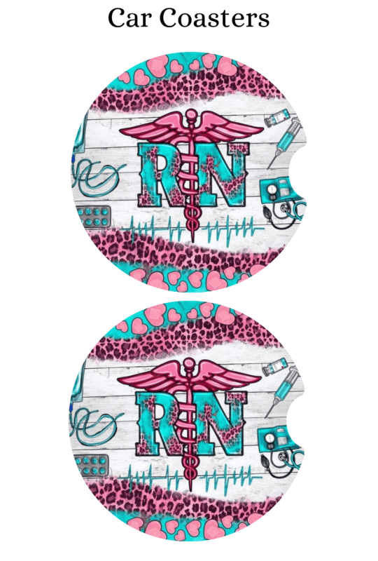 Rn Pink - Car Coaster