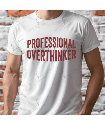 Professional Overthinker Grunge - Adult