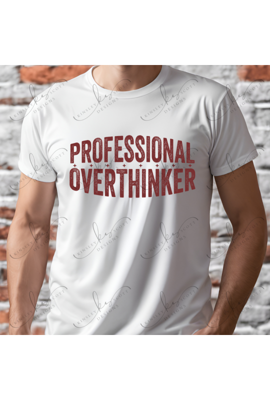 Professional Overthinker Grunge - Adult