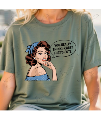 You Think I Care Vintage Housewife - Adult