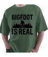 Bigfoot Is Real Black - Adult