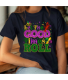 Let The Good Times Roll Faux Glitter - Adult