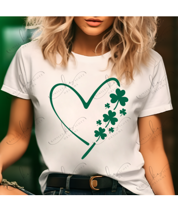 Doodle Heart Clover - Adult