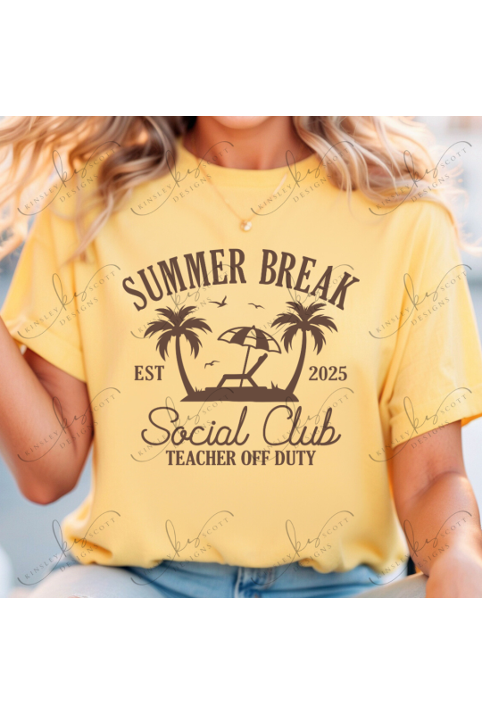 Summer Break Social Club - Adult Summer Break Social Club - Adult