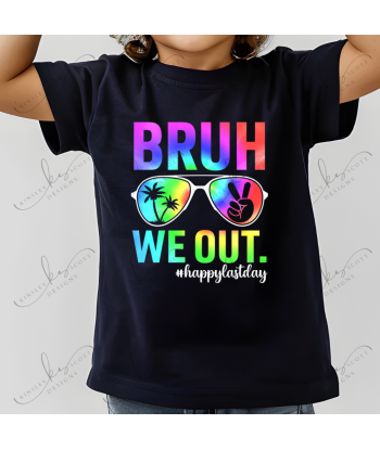 Bruh We Out Tie Dye - Youth