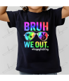 Bruh We Out Tie Dye - Youth