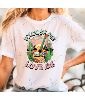 Excuse Me Like You Love Me Western - Adult