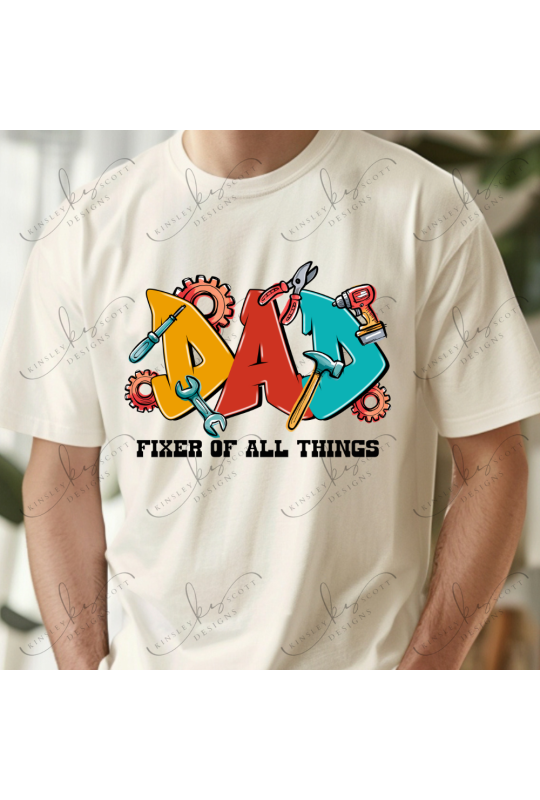 Dad Fixer Of Things - Adult Dad Fixer Of Things - Adult