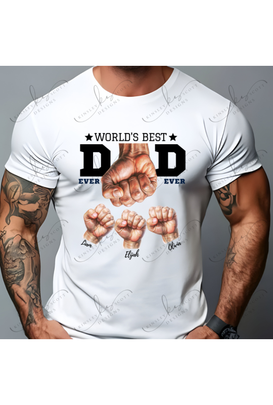 World's Best Dad Fist Bump - Adult World's Best Dad Fist Bump - Adult