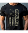 Best Dad Ever Flag Camo - Adult