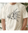 Dad Kids Fist Bump Black - Adult