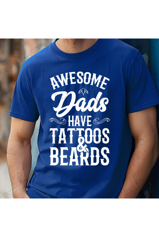 Dads Tattoos Beards - Adult Dads Tattoos Beards - Adult