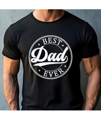 Best Dad Ever Round - Adult