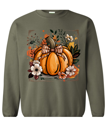 Pumpkin Fall Floral - Adult