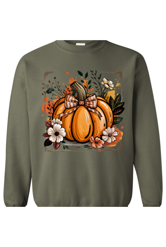 Pumpkin Fall Floral - Adult Pumpkin Fall Floral - Adult