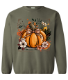 Pumpkin Fall Floral - Adult
