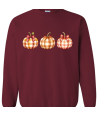 Gingham Pumpkins - Adult