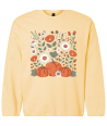 Floral Pumpkin - Adult