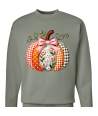Faux Embroidery Pumpkin - Adult