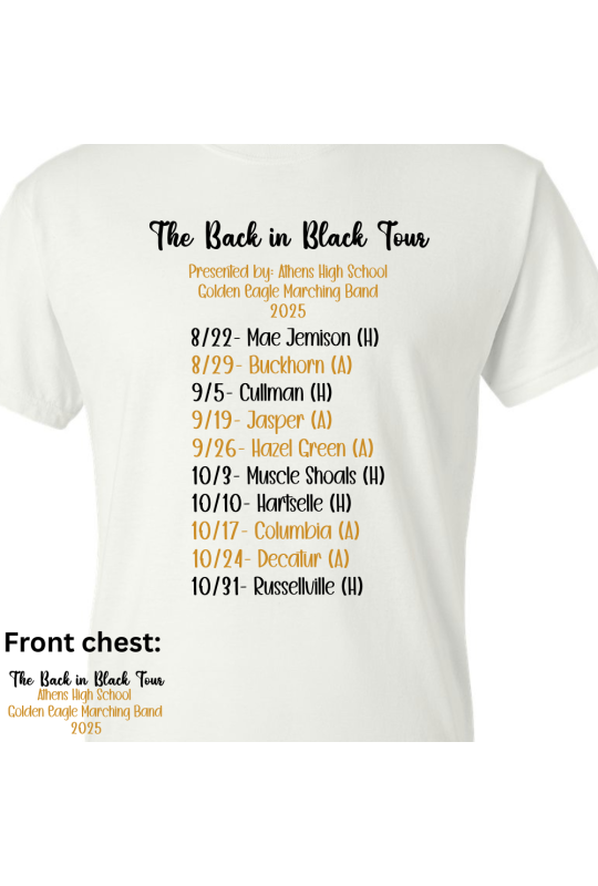 Back In Black Tour - Adult