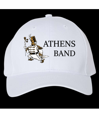 Athens Marching Band Hat - Vintage White