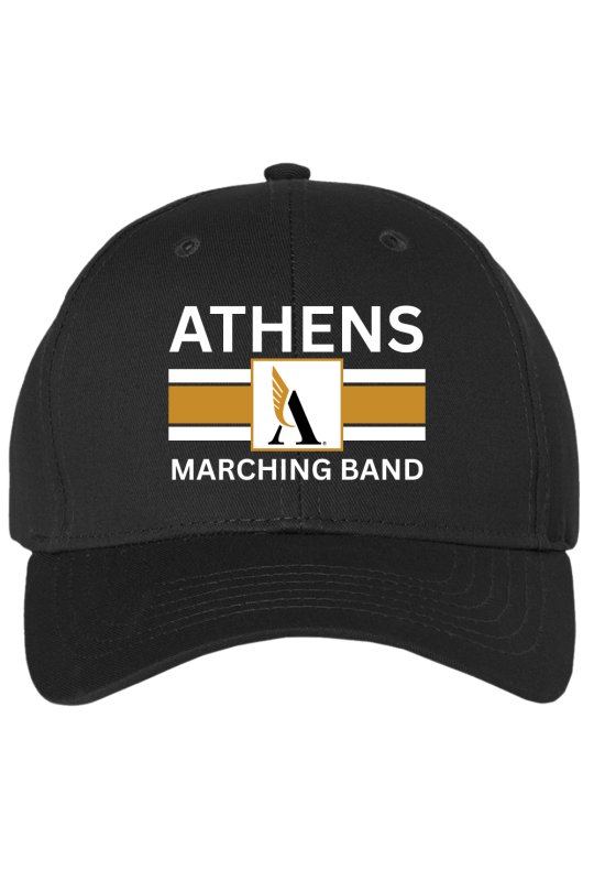 Athens Marching Band Hat - Academic White