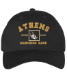 Athens Marching Band Hat - Gold and Black Eagle