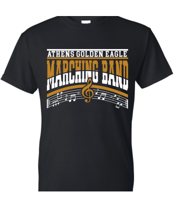 Golden Eagle Marching Band White - Adult