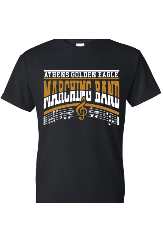 Golden Eagle Marching Band White - Adult