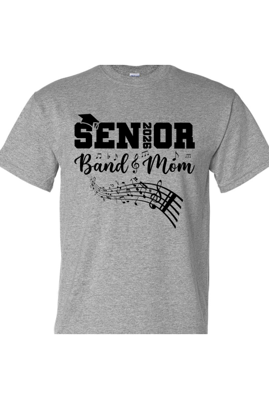 Senior Band Mom Music Black - Adult