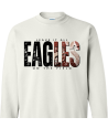 Leave It All On The Field Eagles Football - Adult