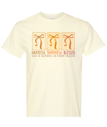 Grateful Thankful Blessed - Adult