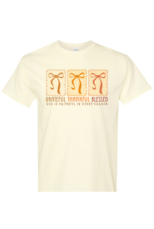 Grateful Thankful Blessed - Adult