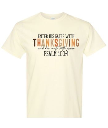 Thanksgiving Psalm 100 - Adult