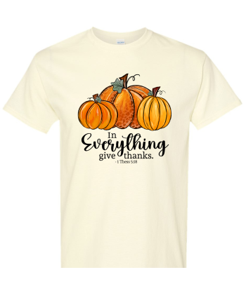 Give Thanks Pumpkins - Adult