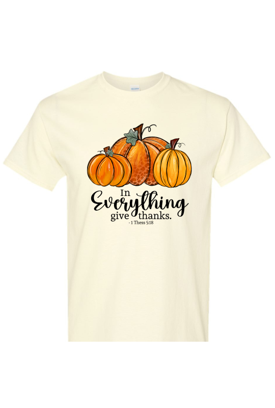 Give Thanks Pumpkins - Adult