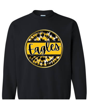 Eagles Tie Dye Round - Adult