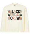 Black Friday Crew Faux Embroidery - Adult