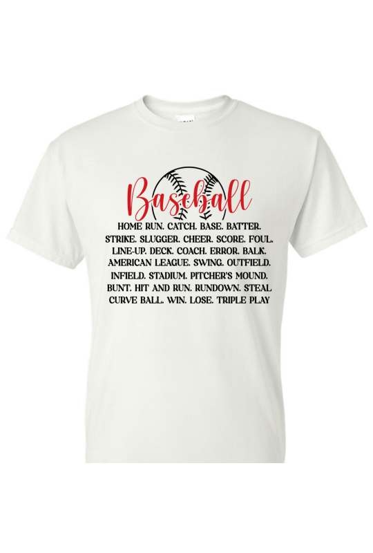 Baseball Phrases - Adult