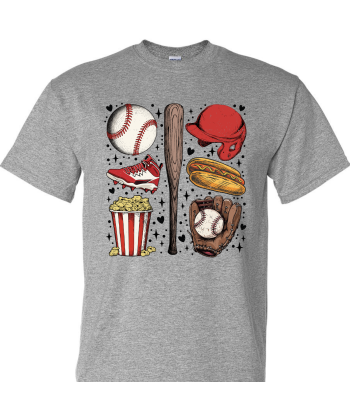 Baseball Handdrawn - Adult
