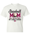 Baseball Mom Loud Proud - Adult