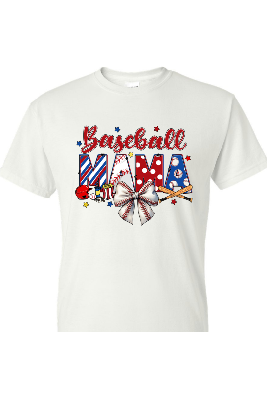 Baseball Mama Doodle - Adult