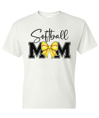 Softball Mom Bow - Adult