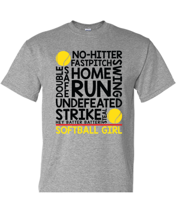 Softball Girl - Adult