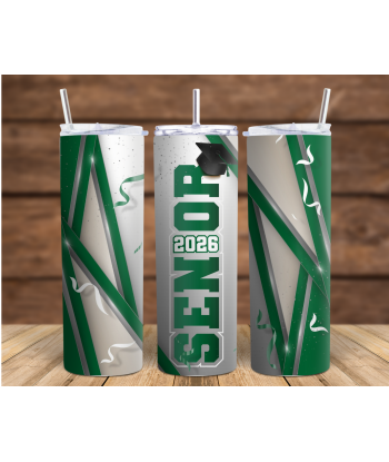 Senior 26 Green - Skinny Tumbler