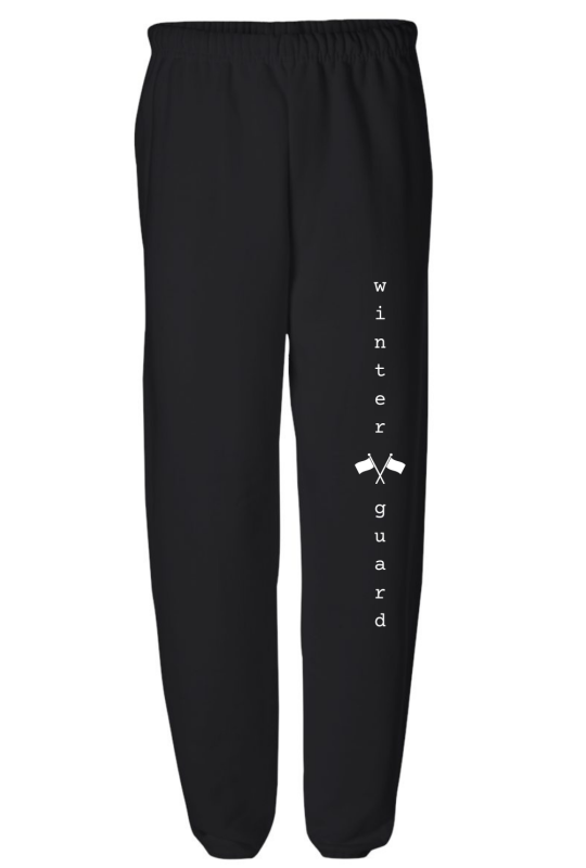 Winter Guard Black Joggers - Adult